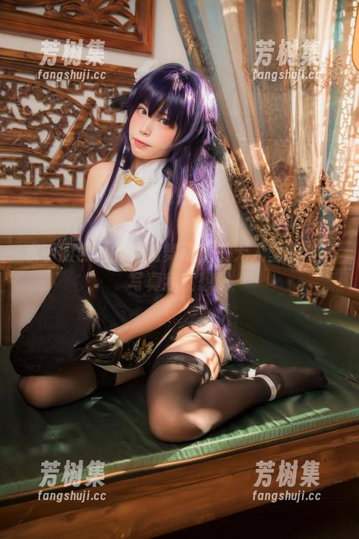 水手服黑丝的轻盈舞动，三无人型的私房写真我就想赞