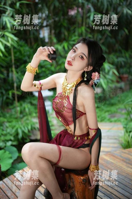 余多多Dudu 全套妲己风,余多多Dudu带你玩转古风诱惑原图大赏,准备好了吗?