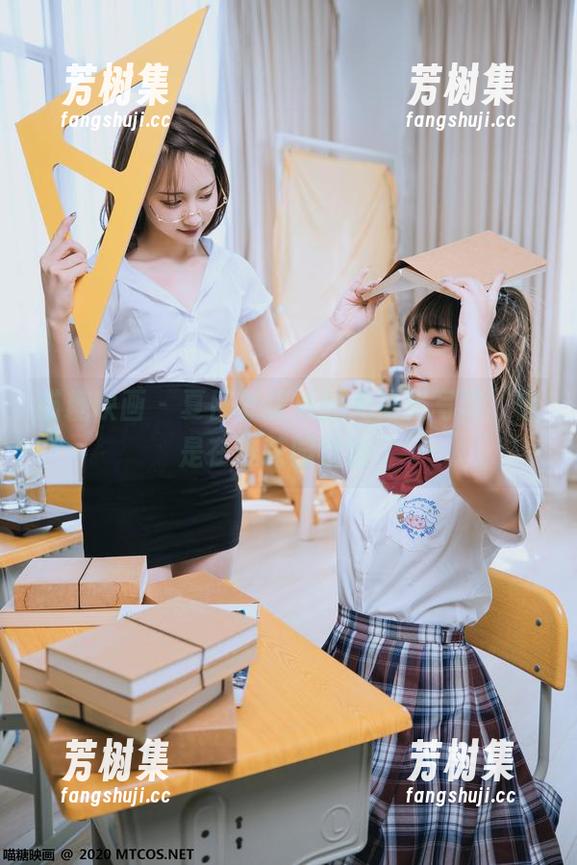 喵糖映画 - 夏日蠢沫沫的无圣光写真，像是在逛花园迷路了