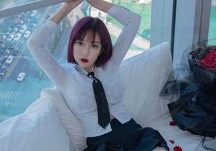 微密圈 – 果儿Victoria内衣精选：为啥我每次都想在镜子前摆Pose？难道内衣也会害羞？