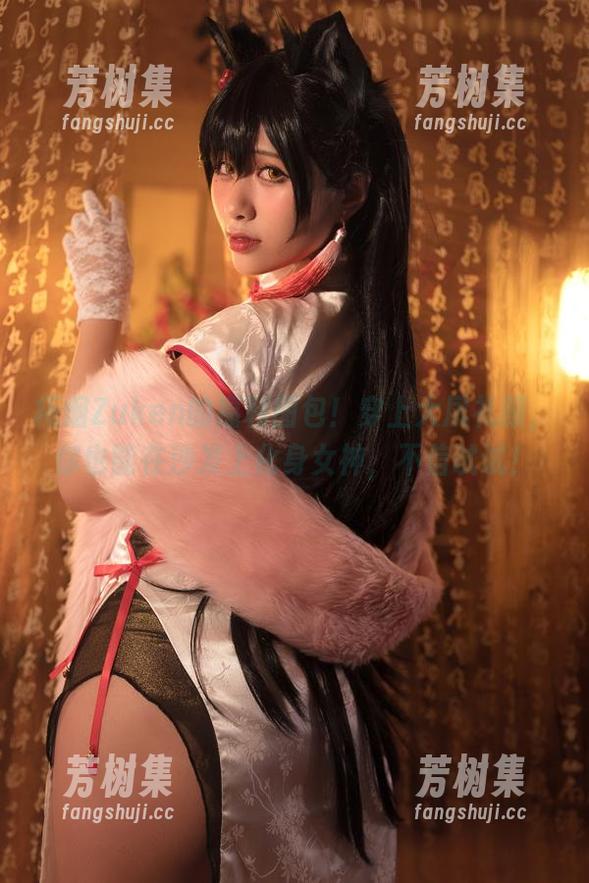 柘烟Zuken的福利图包！穿上大凤礼服，你也能在沙发上化身女神，不信试试！