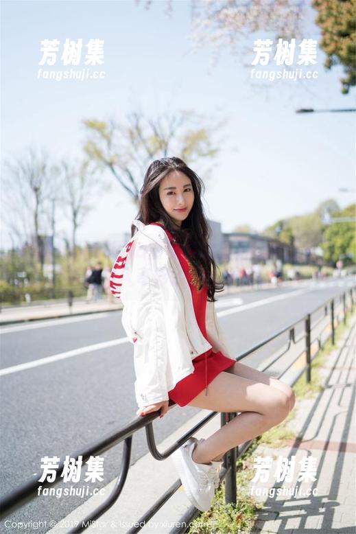 魅妍社 - Olivia童安琪的短裙不怕无圣光，带你走入奇妙的短袖碰撞全集！
